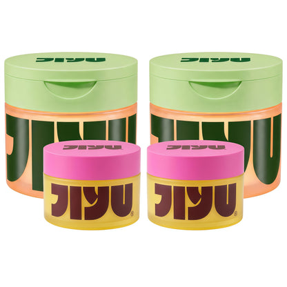 JIYU Korean Skincare Glow Up Bundle – NAD+ Hydrating Face Moisturizer (50 ml) + Toning Toner Pads (100 Count) – Brightening & Hydrating Daily Skincare Routine for All Skin Types